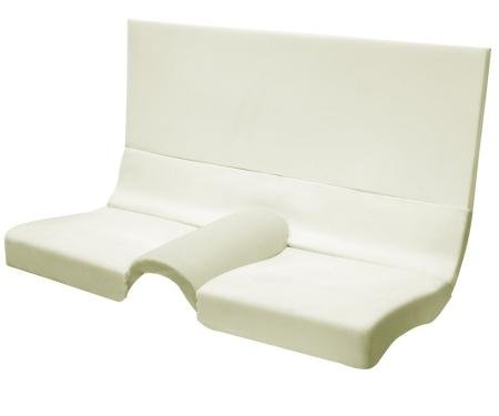 TMI Molded Seat Foam Rear Factory Replacement  1964.5-1970 Ford Mustang,  43-72715