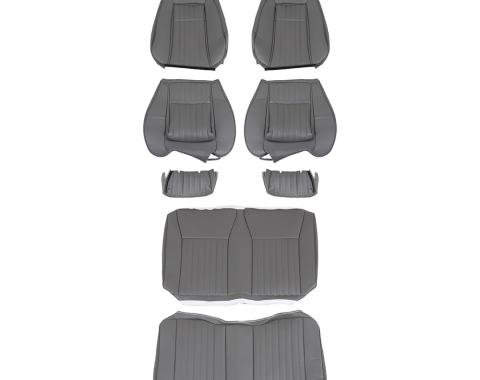 TMI Front & Rear Factory Replacement Upholstery, OE Pattern 43-74629