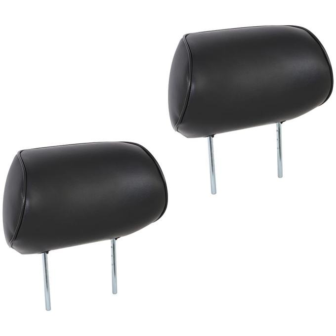 TMI Sport Headrest 1967 Ford Mustang, Black Sierra Vinyl 43-70855-958