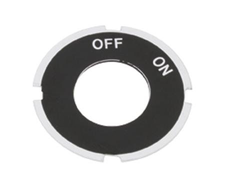 KNS Accessories 1928-1931 Ford Model A Ignition Switch Plate and Ring KA1102