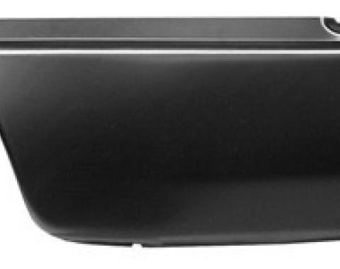 Key Parts '93-'11 Rear Lower Bed Section, Driver's Side 1991-133 L