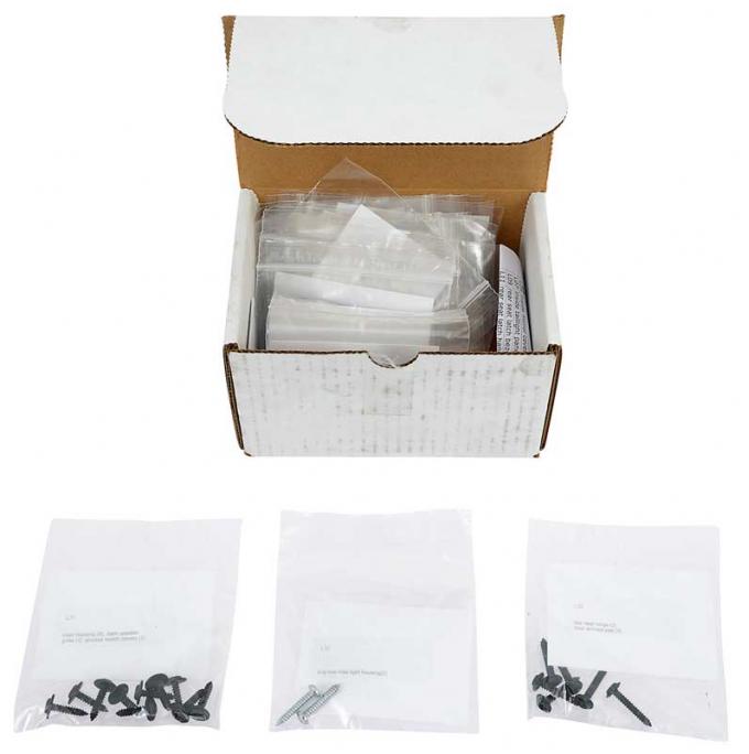 1983-93 Mustang Hatchback 150 Piece Interior Screw Set