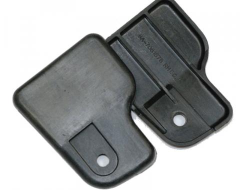 Dennis Carpenter Seat Pivot Covers - Rubber - 1949 Ford Car 8A-7061678-PR