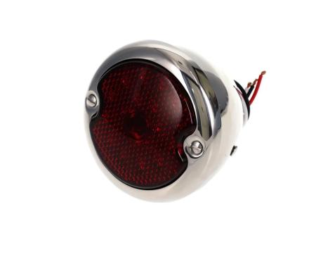 AMD Tail Light Assembly, Red Lens, 19 Red LED, Stainless Housing, 12 Volt, LH, 48-52 Ford F1 F2 Truck X950-4548-1DSL