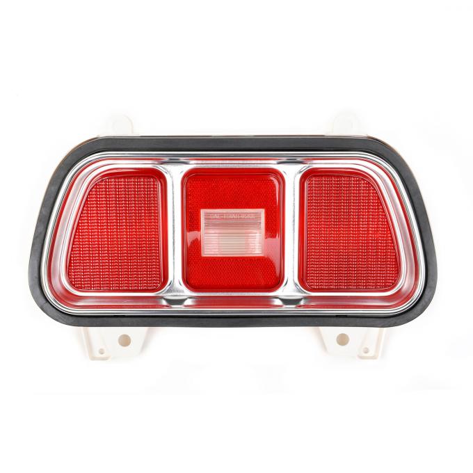 Redline Restomotive® 1971-1973 Ford Mustang Left or Right Tail Lamp Assembly with Bezel