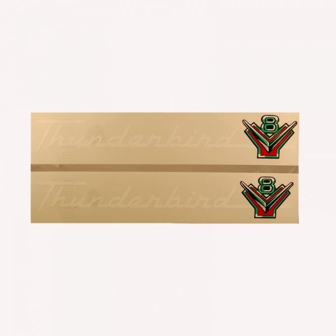Dennis Carpenter Decal - Valve Cover - 292 - 1955-56 Ford Car   DF-72