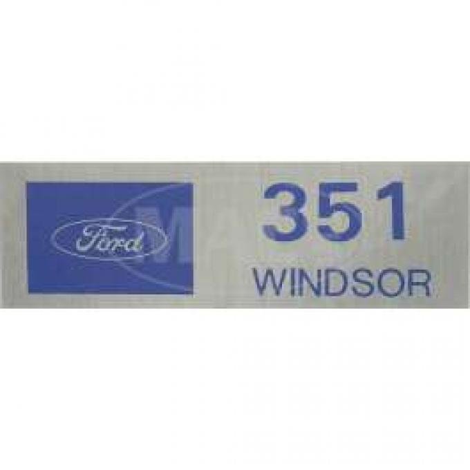 Ford 351 Windsor Decal