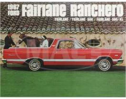 Sales Brochure, Ranchero, 1967