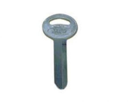 Trunk, Tailgate or Glove Box Key Blank - Double Sided