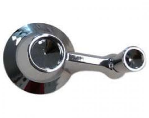 Vent Window Crank Handle - With Chrome Knob