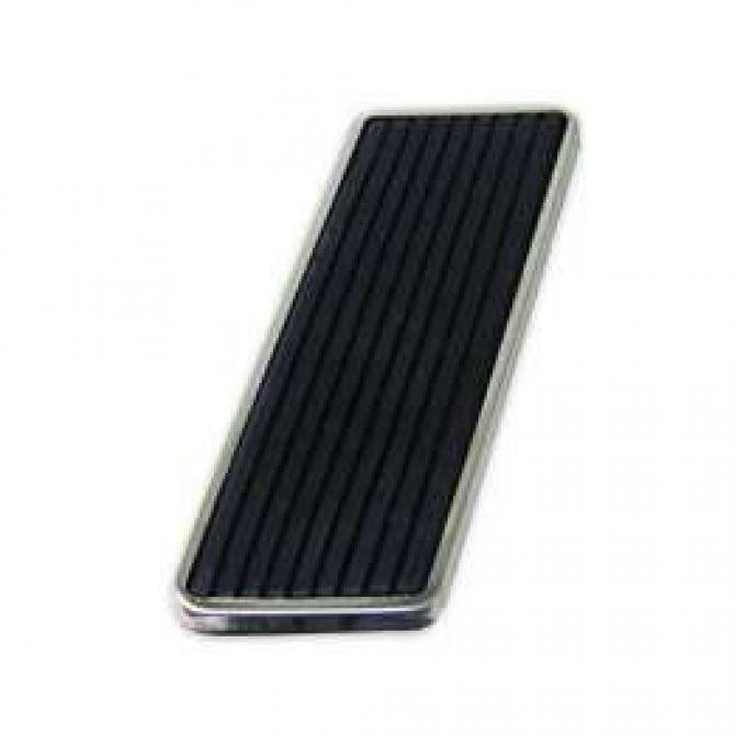 Accelerator Pedal - Molded Rubber With Stainless Steel Trim