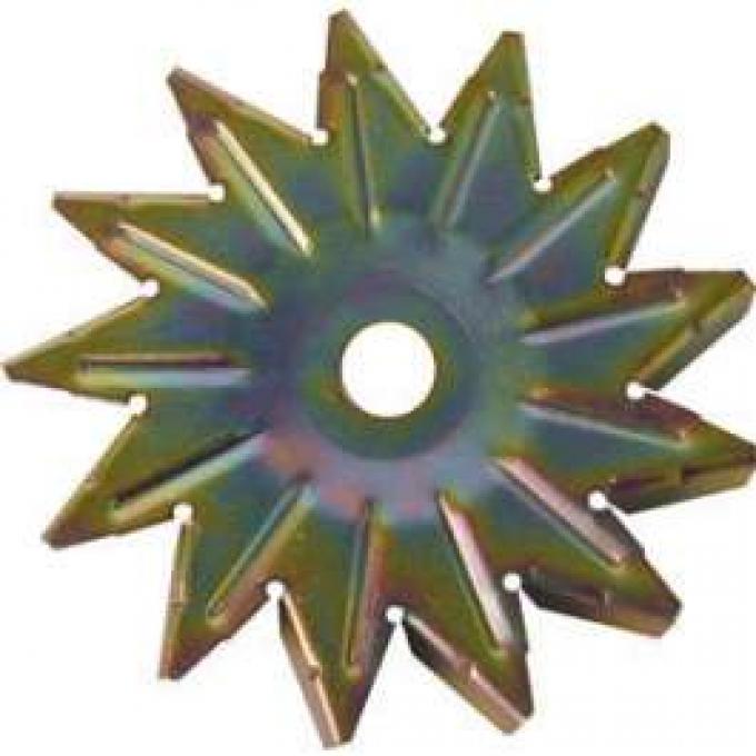 Alternator Fan - Gold Zinc Dichromate - 13 Blades