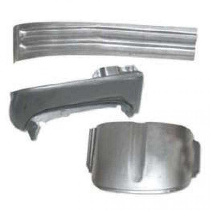 Upper Headlight Cap - Left