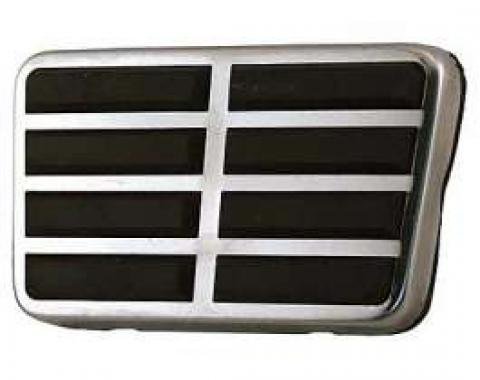 Power Brake Pedal - Stainless Steel Trim - Used With Power Drum Brakes, Auto Transmission and Fixed Steering Column