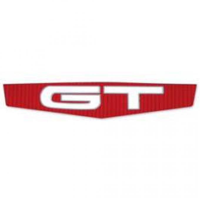 Trunk Ornament Emblem - GT - Peel and Stick Type