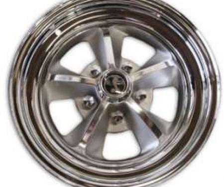 Ford Shelby Wheel, Chromed Steel, 15 x 7, 1969-1970