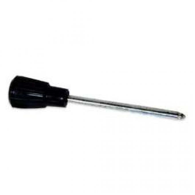 Headlight Switch Knob With Shaft - Black Knob