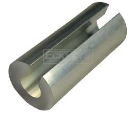 Alternator Spacer - Silver Finish - 2.25 Long