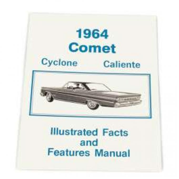 1964 Comet Cyclone Caliente Illustrated Facts And Features - 24 Pages