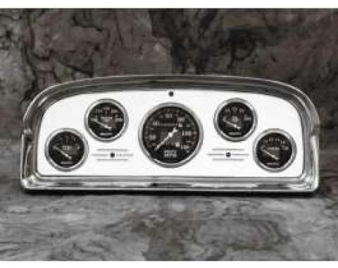 Dash Insert, Polished Billet Aluminum, Galaxie, 1959