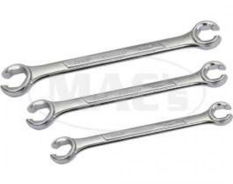 Brake & Fuel Line Flare Nut Wrench Set