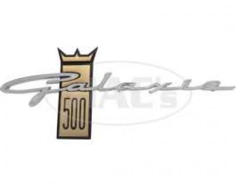Fender Emblem, "500", Left, Galaxie, 1963