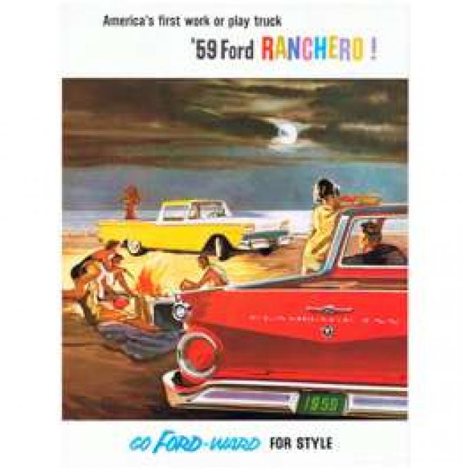 Ford Ranchero Color Sales Brochure