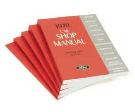 1970 Ford Lincoln Mercury Car Shop Manual - 5 Volume Set - 1636 Pages