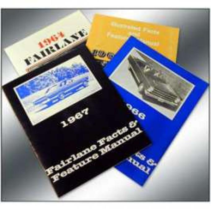 Fairlane Illustrated Facts and Features Manual - 32 Pages