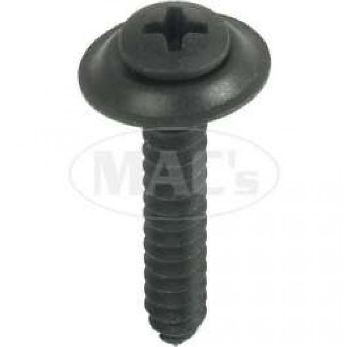 Upholstery Screws, Black Phosphate #10 X 1 1/4 Pk Of 6