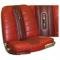 Seat Covers, Front, 500XL, Ford Galaxie, 1966               ie 500 XL, 1966