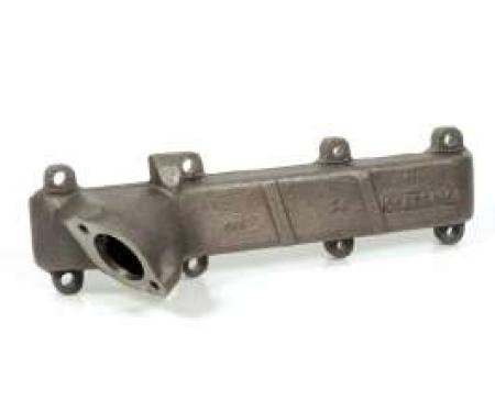 Exhaust Manifold - Right - 428 V8 - Flat Flange Type - Uses a Flat Gasket