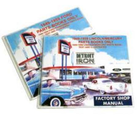 Parts Manual On CD-Rom, Ford, 1949-1959