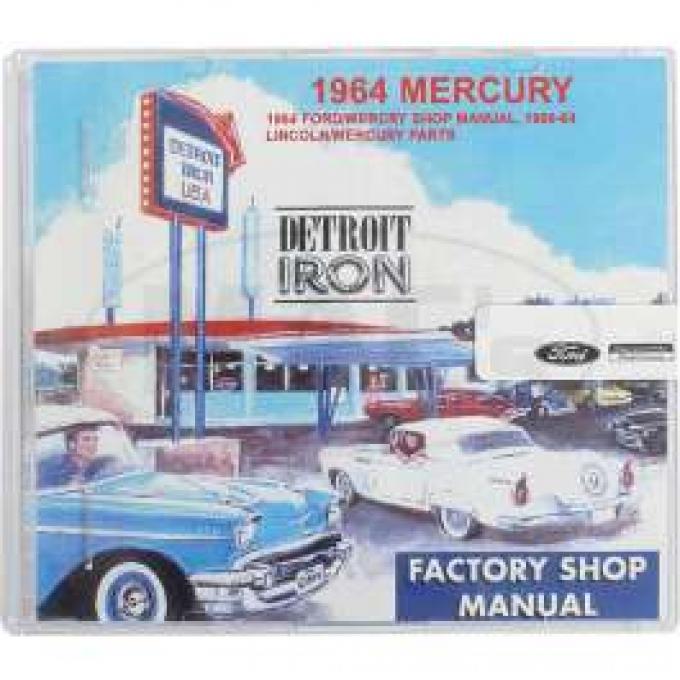 Shop Manual & Parts Manual On CD-Rom, Mercury, 1964