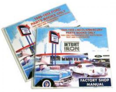 Shop Manual & Parts Manual On CD-Rom, Ford & Mercury, 1979