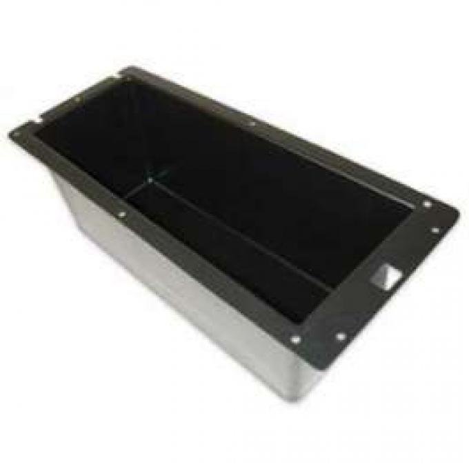 Console Glove Box Liner - ABS Plastic - Black With Original Type Textured Grain