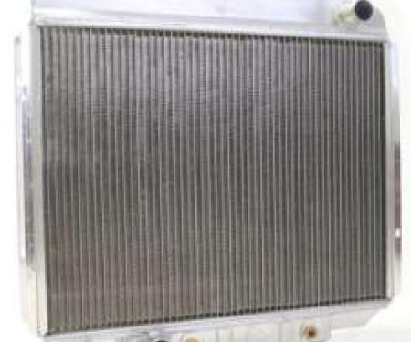 1964 FULL SIZE FORD GRIFFIN ALUMINUM RADIATOR, V8 WITH AUTOMATIC TRANSMISSION