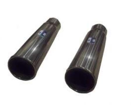 Ford Torino, Cyclone, & Talladega, Stainless Steel, Exhaust Tips, 1969