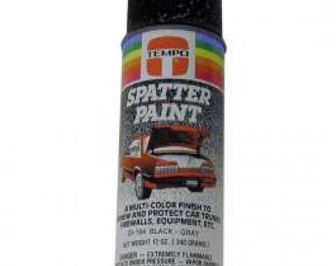 Spatter Paint, Black