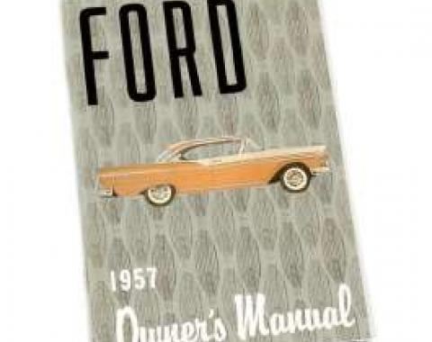 Ford Owner's Manual - 40 Pages With Illustrations