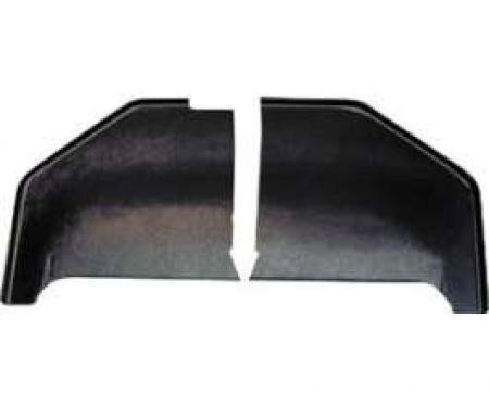 Kick Panels - Black Injection Molded ABS Plastic