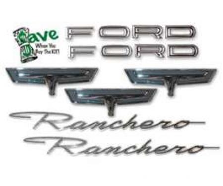 Emblem Kit, GT-429, Fairlane, Torino, 1970