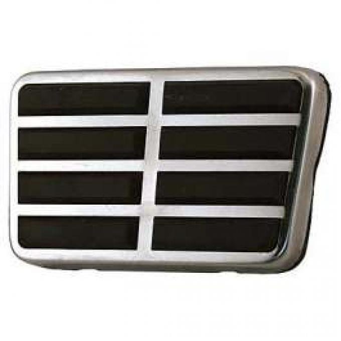 Power Brake Pedal - Stainless Steel Trim - Used With Power Drum Brakes, Auto Transmission and Fixed Steering Column