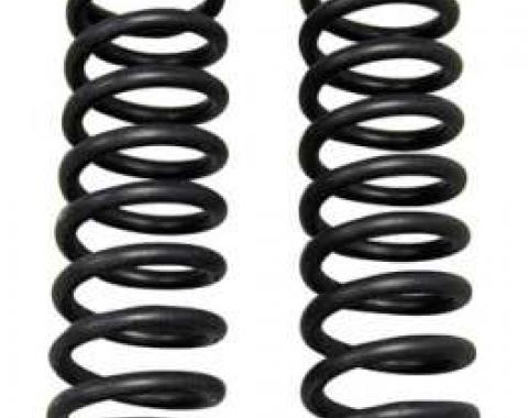 Coil Springs, Custom Lowered, Front, Pair, Fairlane, Ranchero, Galaxie, Full Size Mercury, 1955-1972