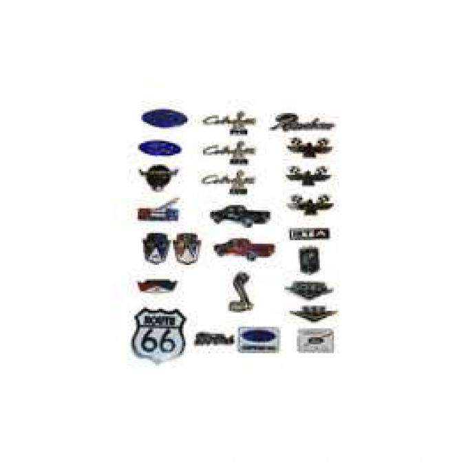 Hat Or Lapel Pin, Ford Motorsport