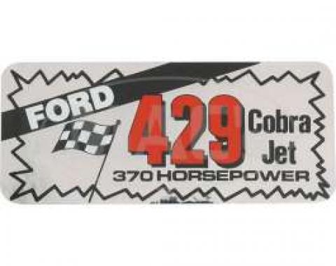 Ford 429 Cobra Jt 370 Hp Valcov Dec