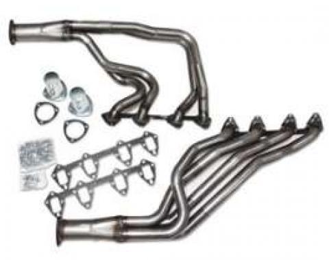 Four Tube Header, Ceramic Coated, Automatic Transmission, 351C 4 Barrel Heads, Fairlane, Ranchero, 1970-1971