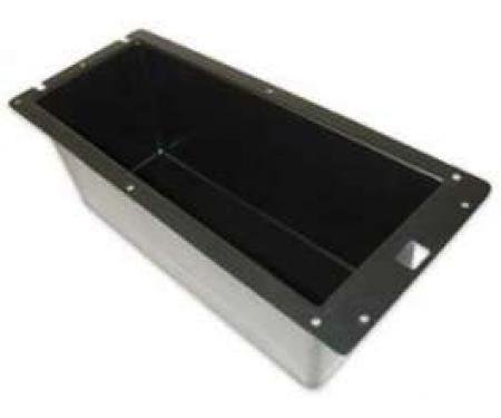 Console Glove Box Liner - ABS Plastic - Black With Original Type Textured Grain