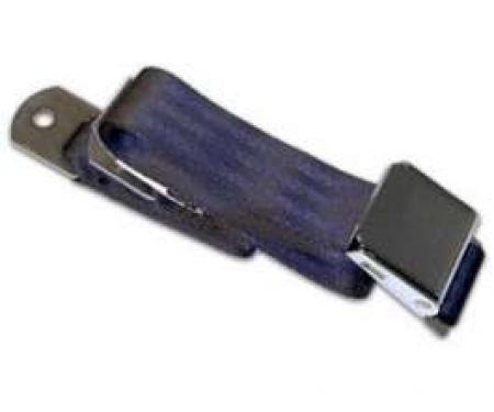 Seatbelt Solutions Universal Lap Belt, 60" with Chrome Lift Latch 1800601000 | Black