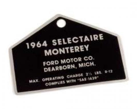Air Conditioning Tag - Selectaire - Aluminum